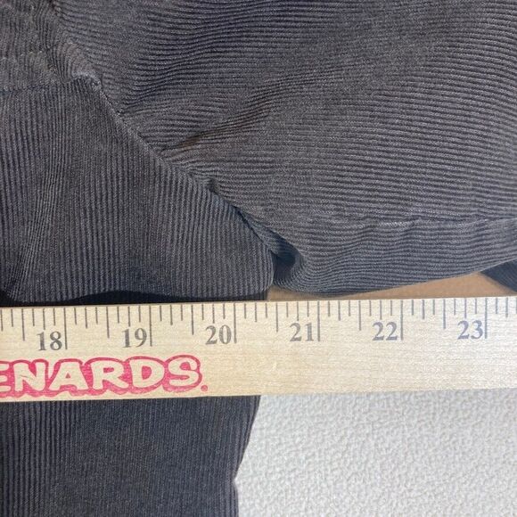 Old Navy Corduroy Coat Women's Sz Large Brown Early 2000's Preppy Retro Jacket - Picture 2 of 12